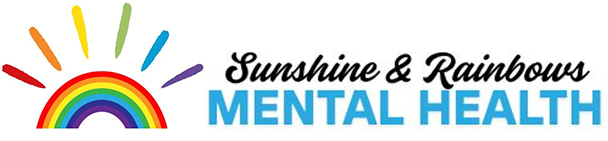 sunshine & rainbow mental health logo
